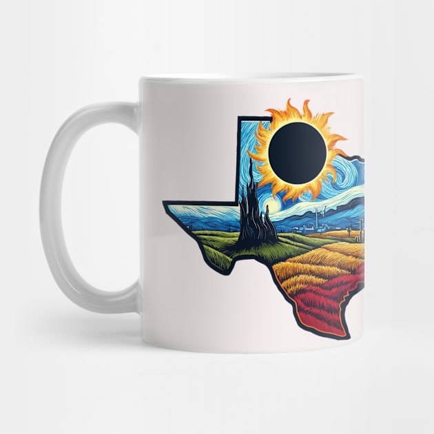 Solar Eclipse Texas by JessArty